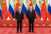ببینید | دیدار رؤسای‌جمهور روسیه و چین در مسکو