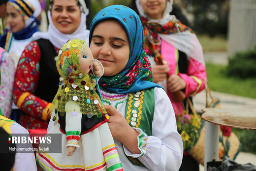 مراسم نوروزخوانی برای استقبال بهار در ساری