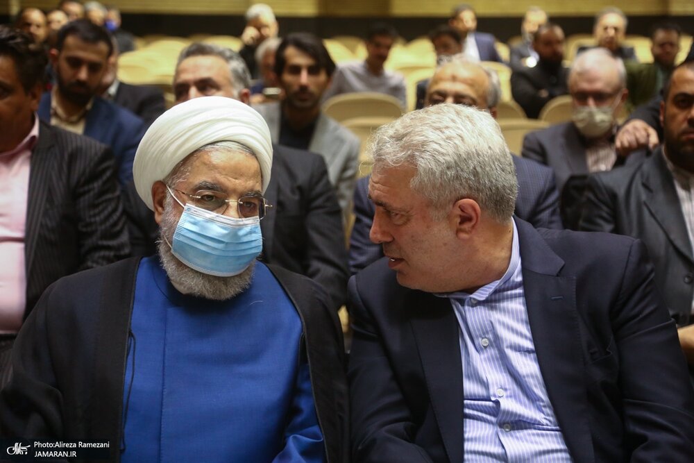 قابهای جالب در مراسم ختم برادر علیاکبر صالحی / از روحانی و ظریف تا جهانگیری و سیدحسن خمینی و... + عکسها 4