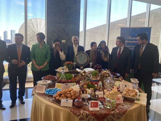 الاحتفال بعيد النوروز العالمي في الأمم المتحدة بحضور دبلوماسيين من إيران و 11 دولة