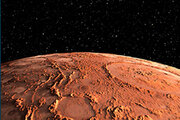 ببینید | لحظه تماشایی فرود سفینه بر روی سطح مریخ