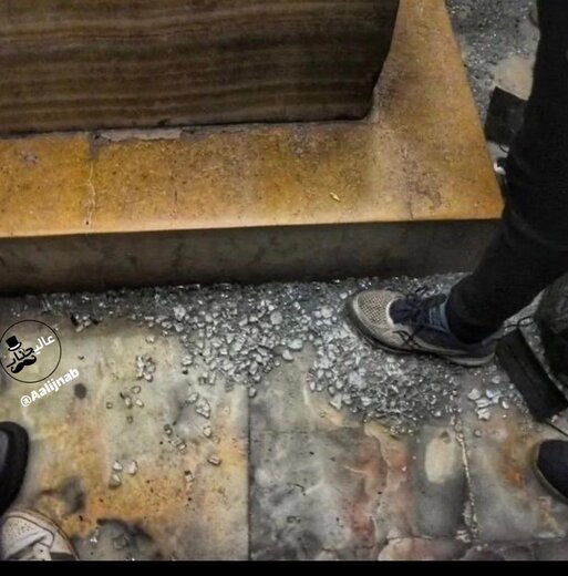 عکسهایی دیدم از بلایی که دیشب بر سر حافظیه آوردند