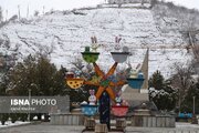 بارش برف بهاری در این استان مسافرپذیر/ عکس