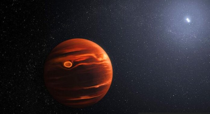 جیمزوب طوفان عجیبی را در فضا شکار کرد/ عکس