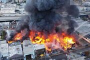 ببینید | ویدیویی جدید از لحظه انفجار هولناک بیروت در سال ۲۰۲۰ از زاویه‌ای جدید