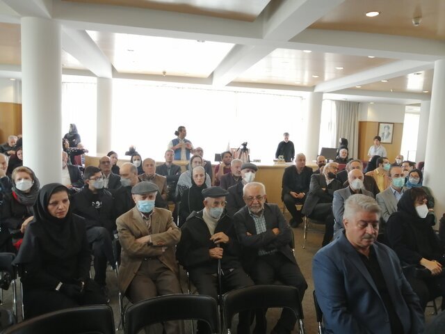 چهرههای سرشناس در مراسم وداع با پیکر احمد سمیعی گیلانی