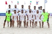 المنتخب الإيراني لكرة القدم الشاطئية يتأهل الى نهائي كاس امم آسيا