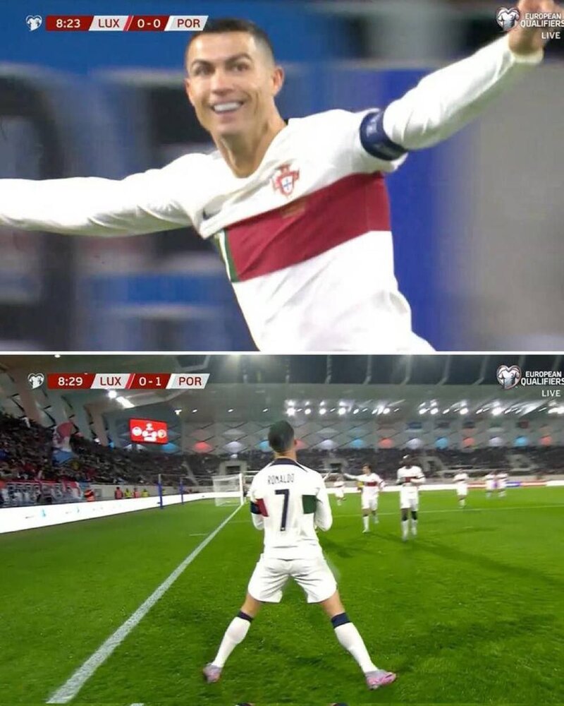 رکوردی تازه برای رونالدو