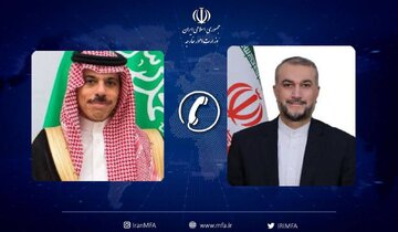 محادثات هاتفية بين وزيري الخارجية الايراني والسعودي