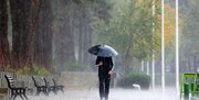 ببینید | بارش شدید رگبار در تهران در آخرین روزهای فروردین