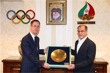 عکس | دیدار سفیر فرانسه با مسئولان کمیته ملی المپیک