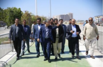 بازدید مشاور رئیس جمهور از زیرساخت های سفرهای نوروزی کیش