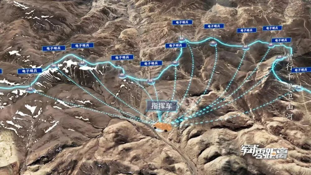 چین با این دستگاه حرکت هر جنبنده ای در مرزهای زمینی اش را رصد می کند! / عکس