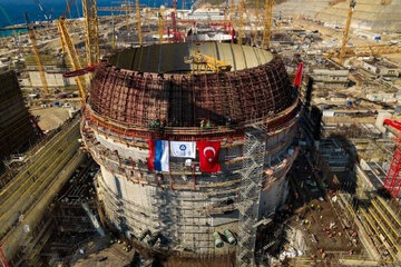 نخستین نیروگاه هسته‌ای ترکیه آماده بهره‌برداری شد