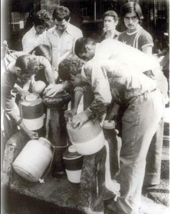 هفتتیرکِشی بر سر آب در تهران!