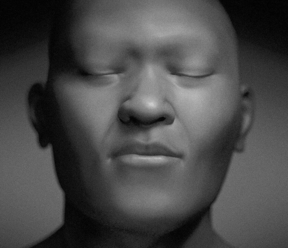 چهره مردی که ۳۰ هزار سال قبل از نخستین فرعون زندگی میکرد!/ عکس