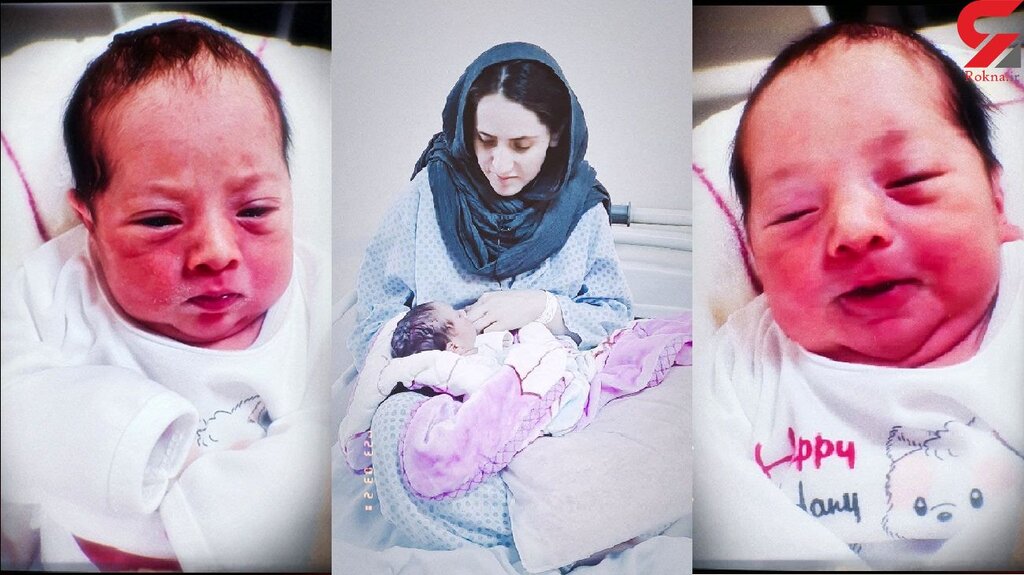 عکس| اولین نوزاد ۱۴۰۲ در پایتخت؛ «عثمان هدیه ایران به ما بود»