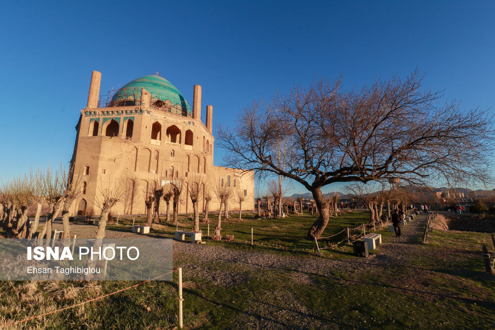 عکس|  بزرگترین گنبد آجری جهان را بشناسید