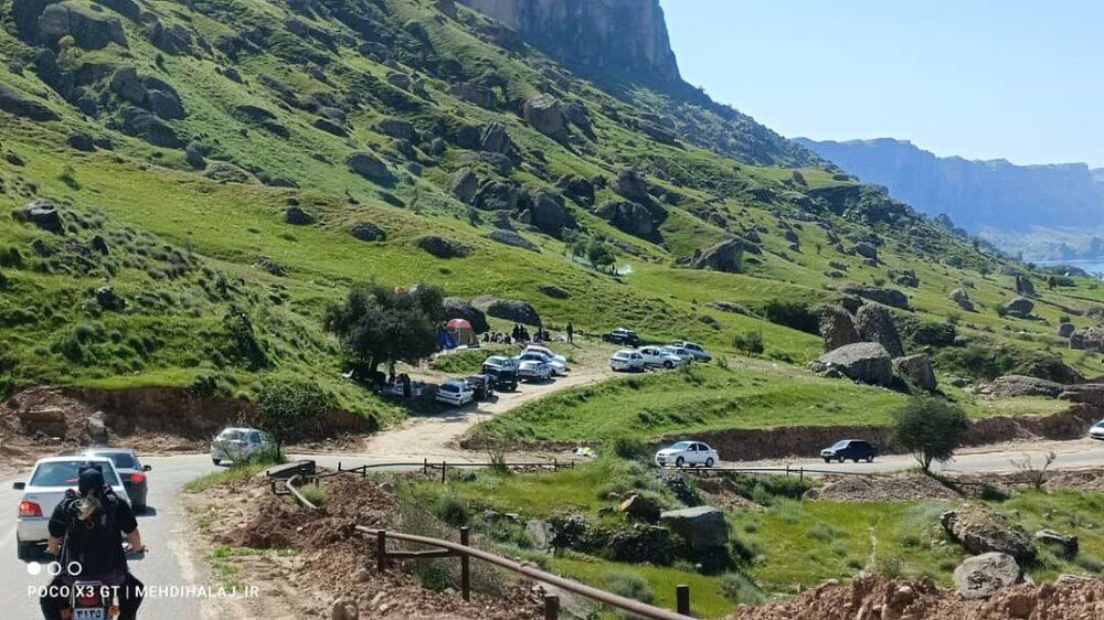 گزارش تصویری | سیزده بدر در روستا پامنار و دریاچه سد