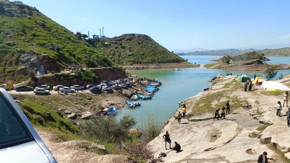 گزارش تصویری | سیزده بدر در روستا پامنار و دریاچه سد