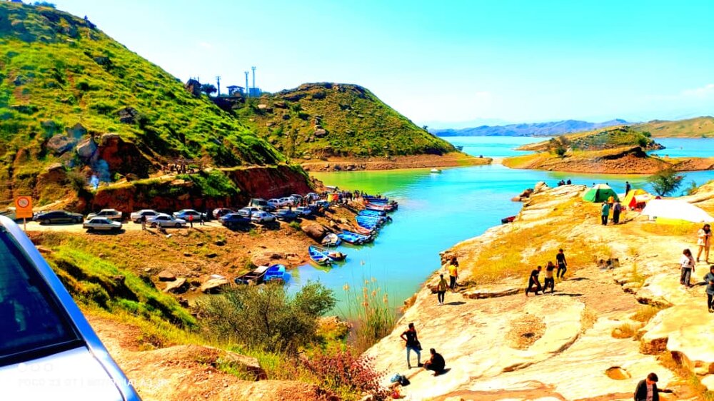 گزارش تصویری | سیزده بدر در روستا پامنار و دریاچه سد