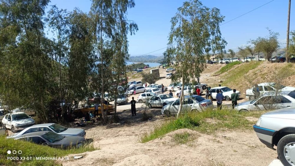 گزارش تصویری | سیزده بدر در روستا پامنار و دریاچه سد