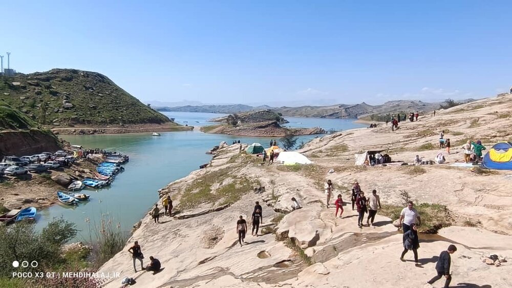 گزارش تصویری | سیزده بدر در روستا پامنار و دریاچه سد