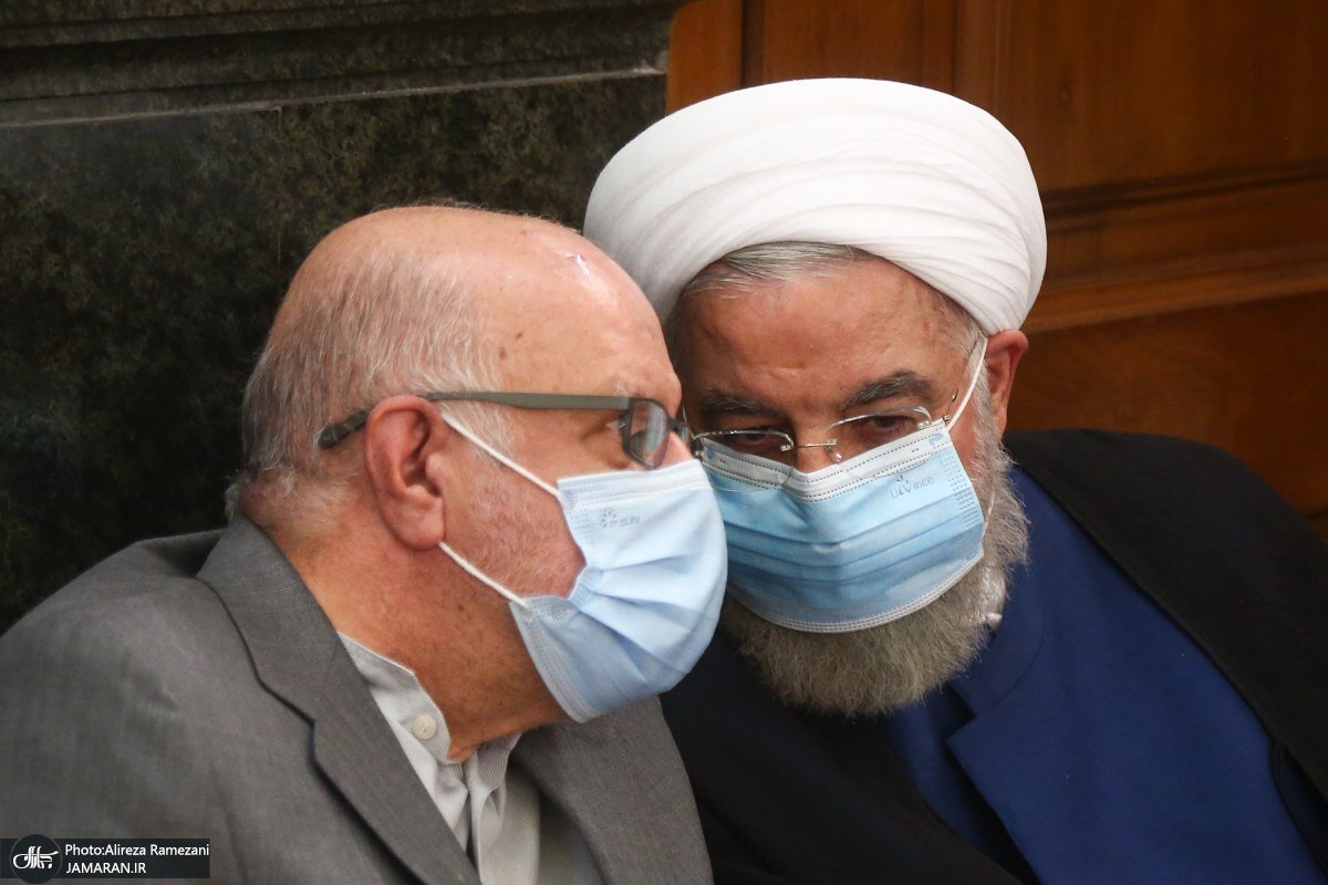 حضور روحانی در مراسم چهلمین روز درگذشت همسر شهید مطهری + عکسها