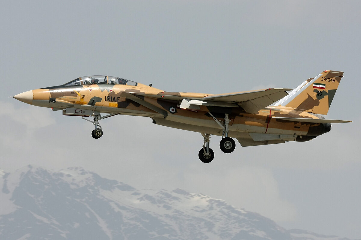 عکس | آخرین فروند جنگنده حماسه ساز اف 14 تحویلی به ارتش ایران!