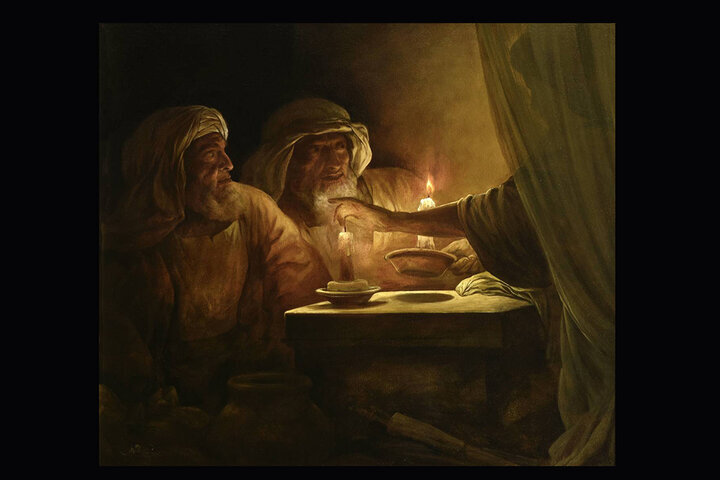 اثر جدید حسن روحالامین/ عکس