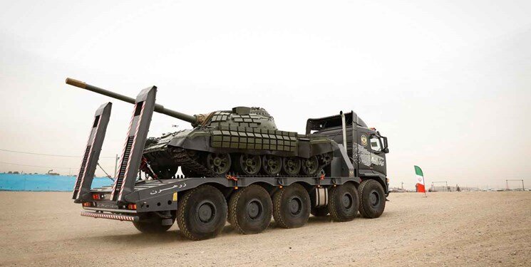 «کیان ۸۰۰» رونمایی شد/ ویژگیهای جدیدترین «خودروی تانکبر» فوقسنگین ارتش + عکس