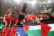 ببینید | همخوانی بی‌نظیر هواداران مراکشی برای فلسطین