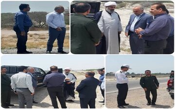 بازدید مدیر کل راهداری و حمل و نقل جاده ای هرمزگان از محور مواصلاتی بندر لنگه
بازدید مدیر کل راهداری و حمل و نقل جاده ای هرمزگان از محور مواصلاتی بندر لنگه