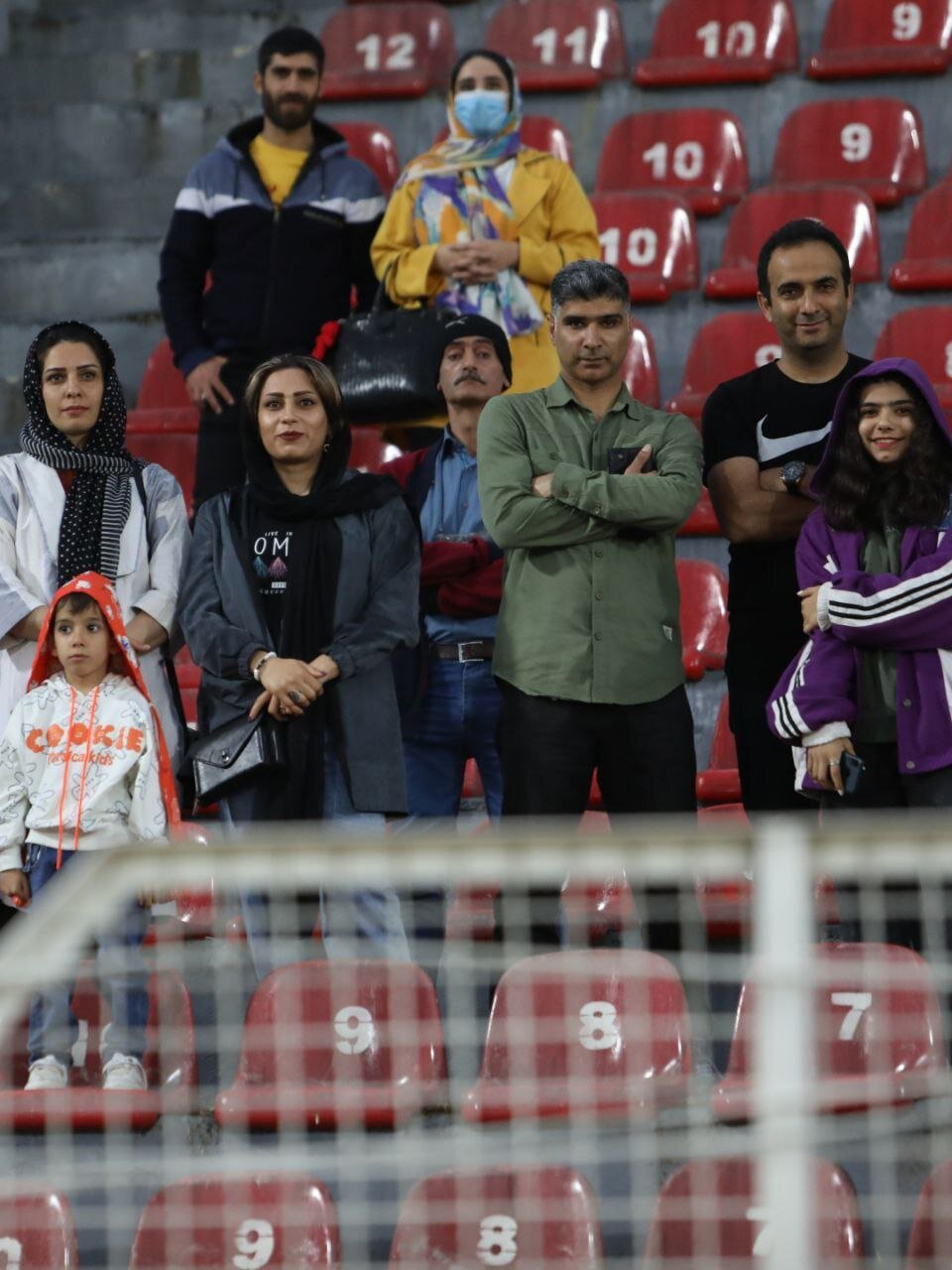 عکس | حضور زنان در استادیوم وطنی قائم شهر