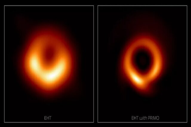 اولین تصویر تاریخ از یک سیاه‌چاله اصلاح شد / عکس 2