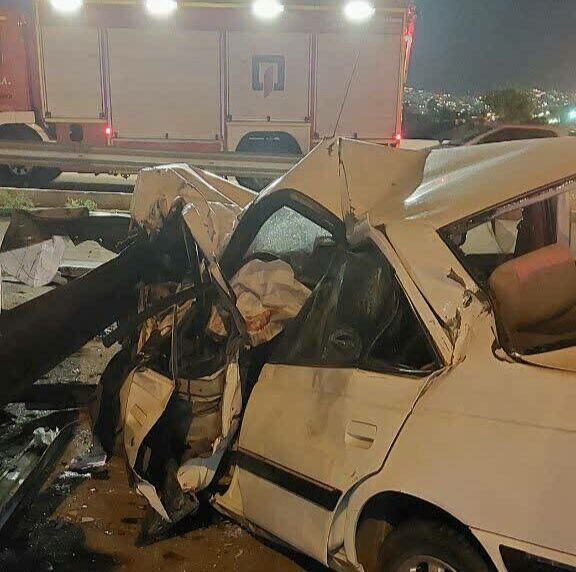 تصادف مرگبار و عجیب در بزرگراه آزادگان تهران