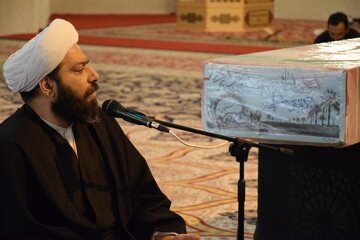 مراسم تشییع پیکر مطهر شهید گمنام دفاع مقدس در لواسان