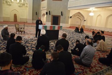 مراسم تشییع پیکر مطهر شهید گمنام دفاع مقدس در لواسان