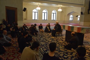 مراسم تشییع پیکر مطهر شهید گمنام دفاع مقدس در لواسان