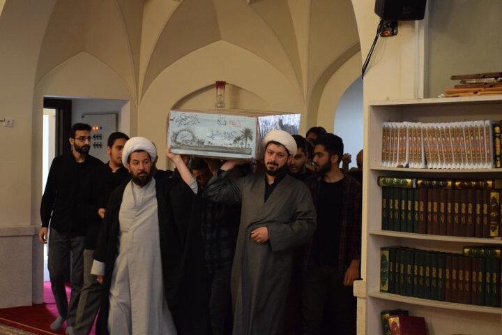 مراسم تشییع پیکر مطهر شهید گمنام دفاع مقدس در لواسان