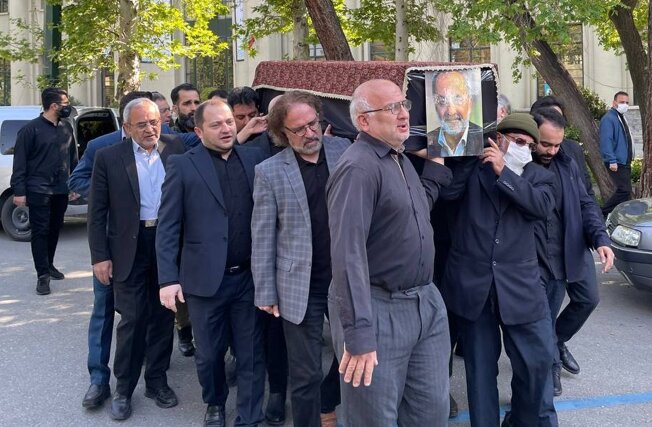 مراسم تشییع پیکر عماد افروغ / چه کسانی آمدند؟ + عکسها