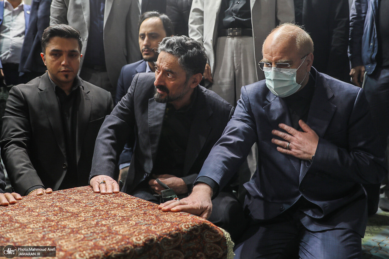 مراسم تشییع پیکر عماد افروغ / چه کسانی آمدند؟ + عکسها