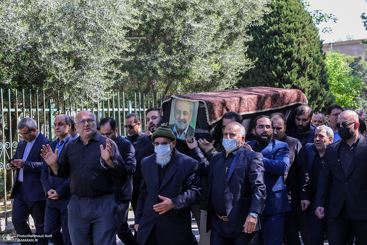 مراسم تشییع پیکر عماد افروغ / چه کسانی آمدند؟ + عکسها