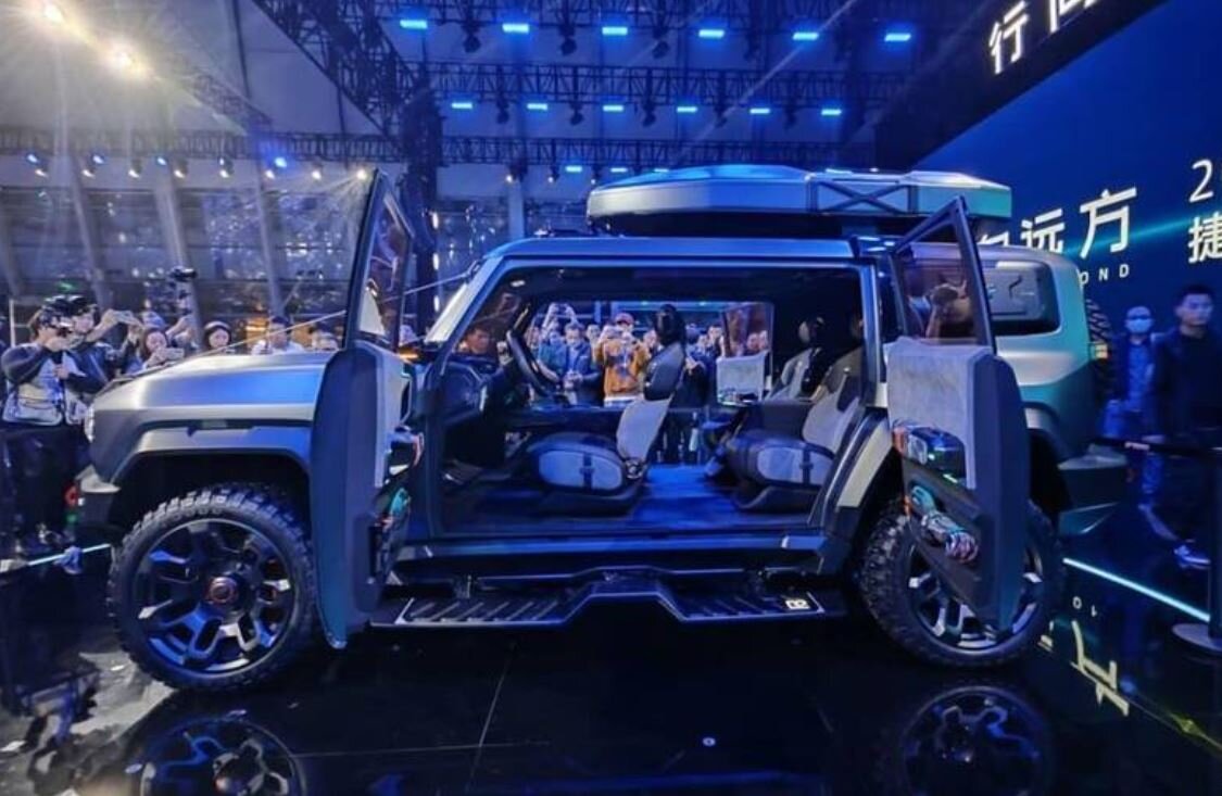 یک شاسی بلند فوقالعاده، رقیب آسیایی هامر/ عکس