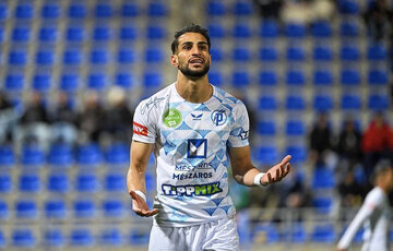 عکس | اتفاقی عجیب برای مهاجم پرسپولیسی