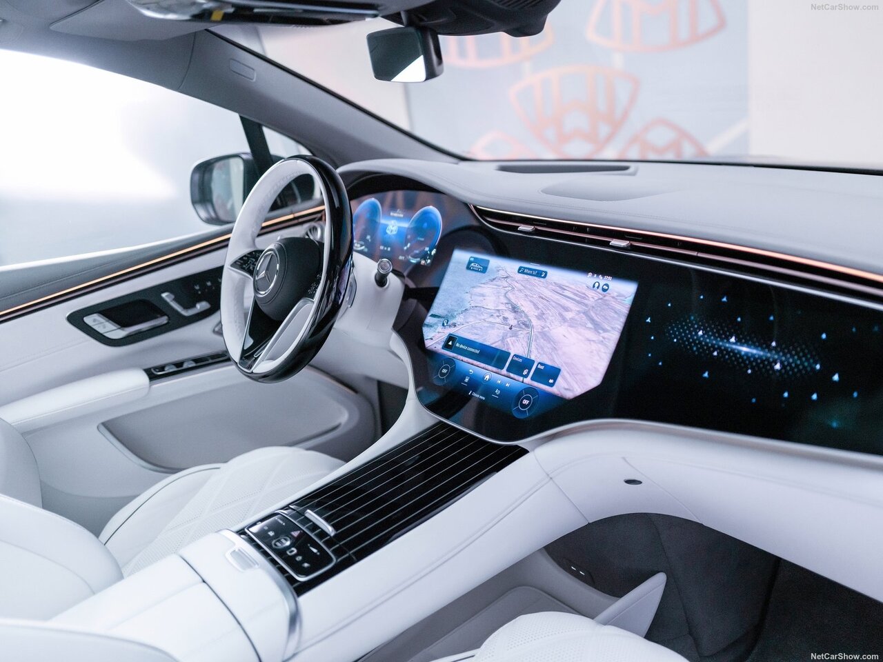 لوکسترین شاسیبلند برقی در جهان / اوج زیبایی و تکنولوژی مرسدس/ عکس