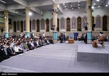 دیدار دانشجویان با رهبر معظم انقلاب