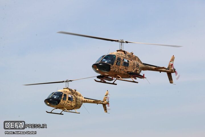 تجهیز بالگرد Bell-206 به پهپادهای شناسایی