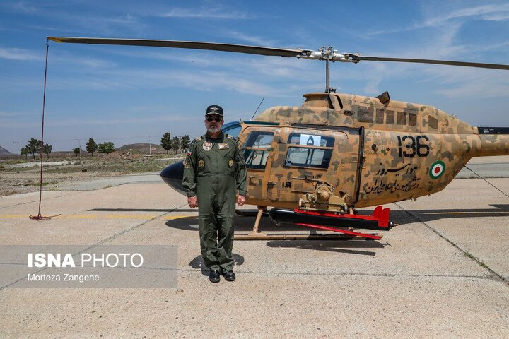 تجهیز بالگرد Bell-206 به پهپادهای شناسایی