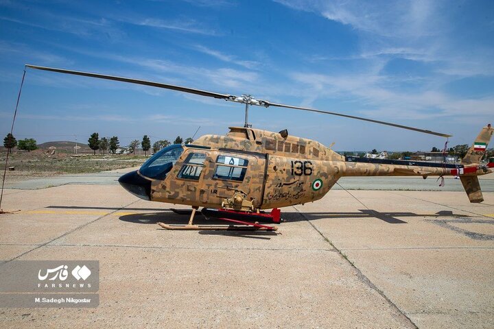 تجهیز بالگرد Bell-206 به پهپادهای شناسایی